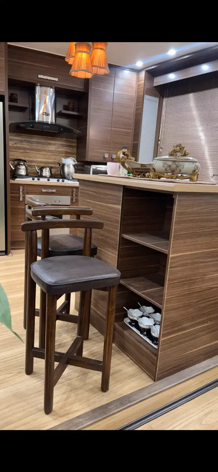 صندلی کانتر|میز و صندلی غذاخوری|لاهیجان, کوی آزادگان|دیوار