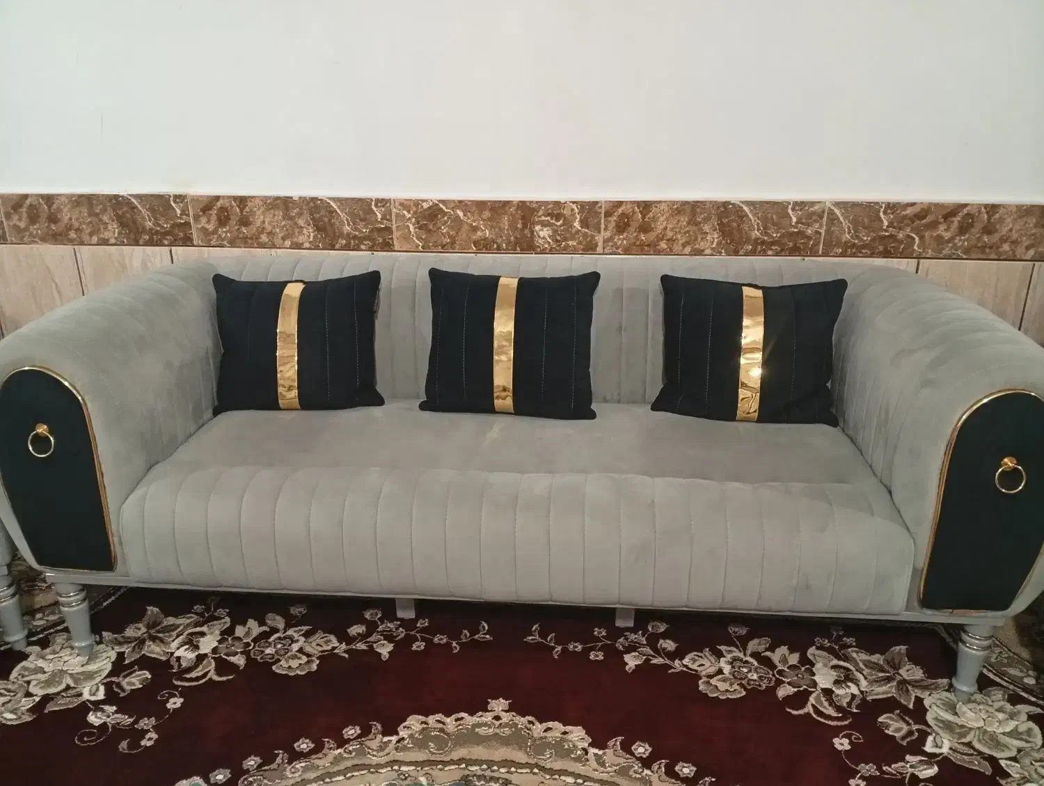 مبل۷نفرمدل‌منیمال‌ طرح‌پاتریس‌‌استفاده‌نشده|مبلمان خانگی و میز عسلی|گنبد کاووس, |دیوار