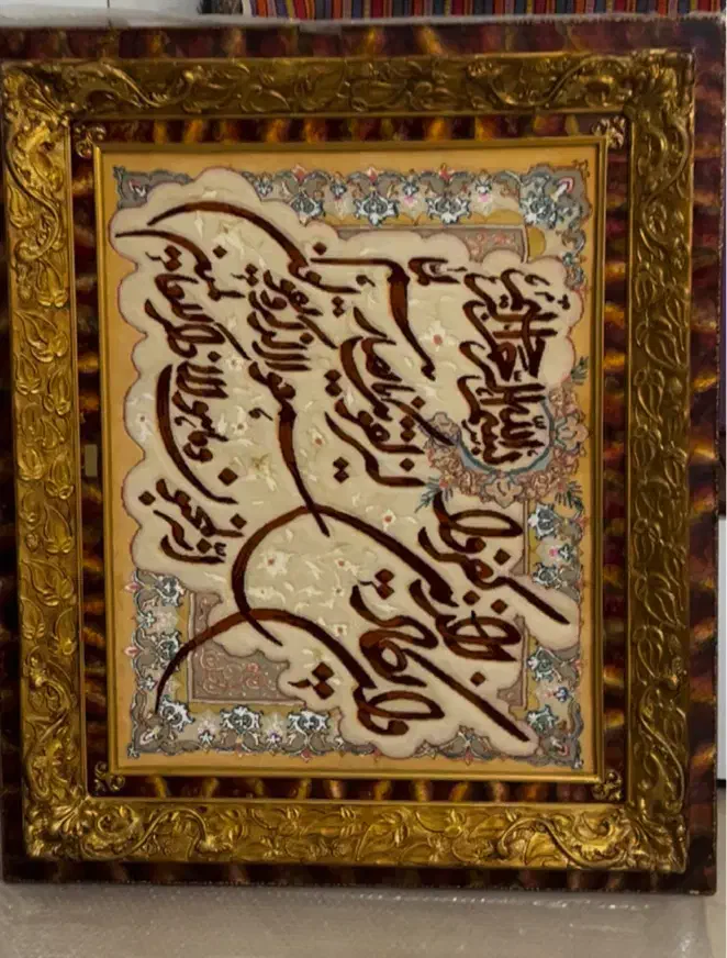 دو مدل تابلو فرش دستبافت ابریشمی|تابلو فرش|تهران, ونک|دیوار