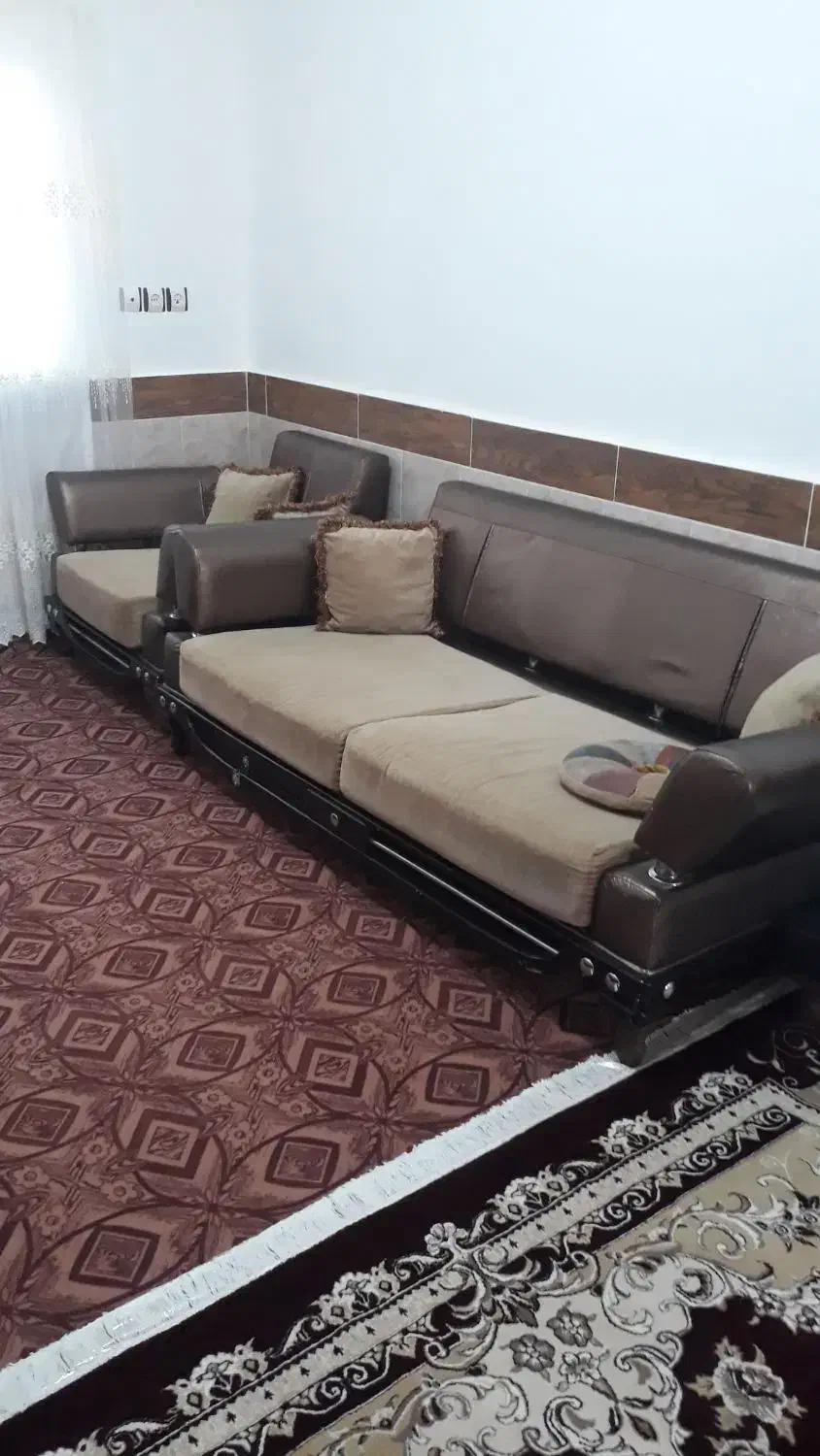 فروش فوری مبل ۷نفره ترک|مبلمان خانگی و میز عسلی|گنبد کاووس, |دیوار