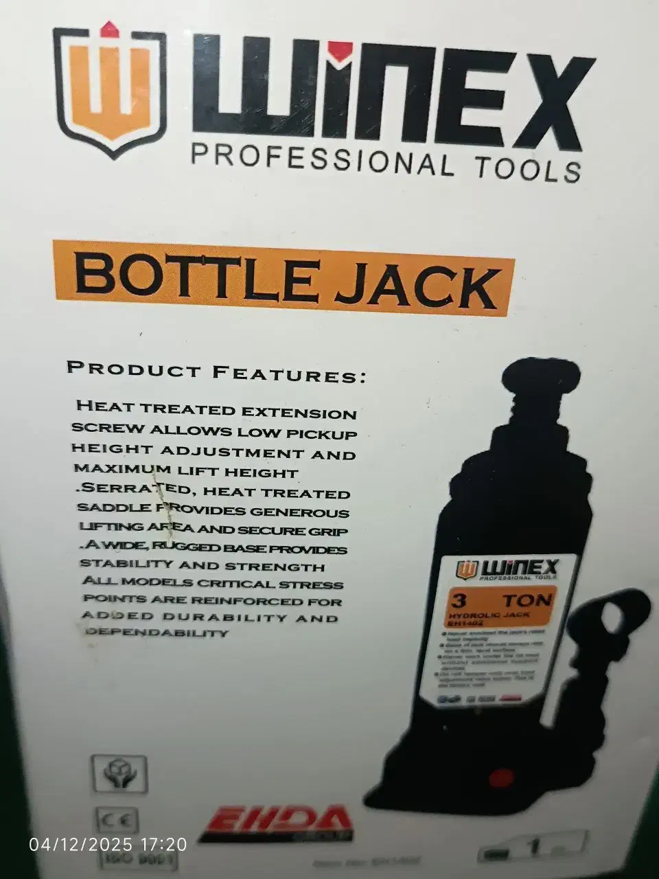 جک هیدرولیک 2تن و 3 تن از برند معتبر Winex|قطعات یدکی و لوازم جانبی|تالش, هشتپر|دیوار