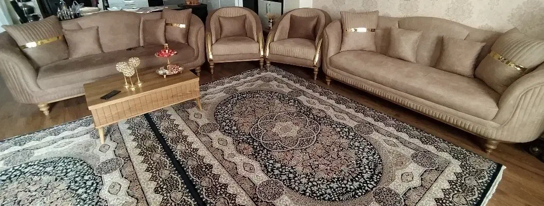 مبل و میز ناهارخوری ۹نفره|مبلمان خانگی و میز عسلی|شاهینشهر, عطار|دیوار