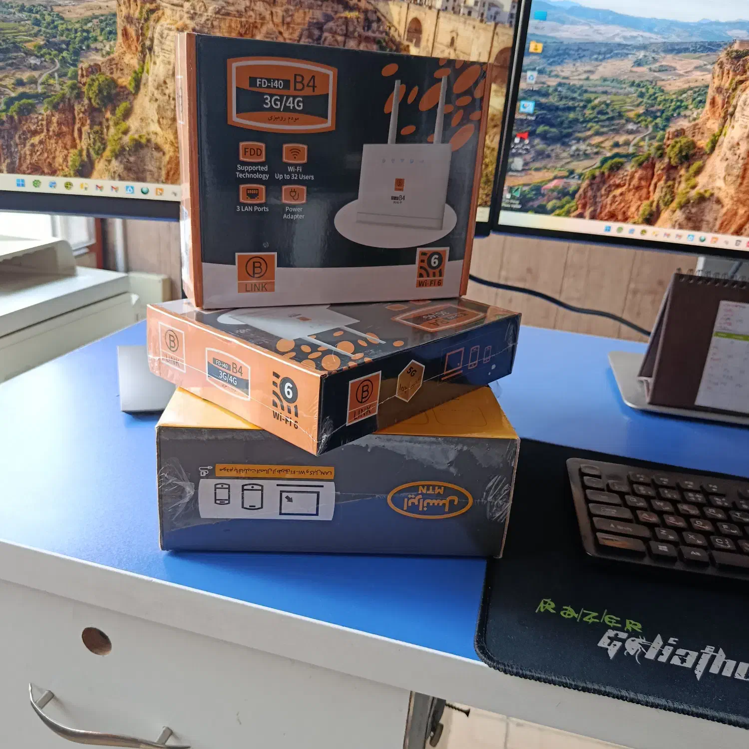 مودم سیم کارتی B4 i40 پشتیبانی از تمام سیم کارتها|مودم و تجهیزات شبکه|ارومیه, |دیوار