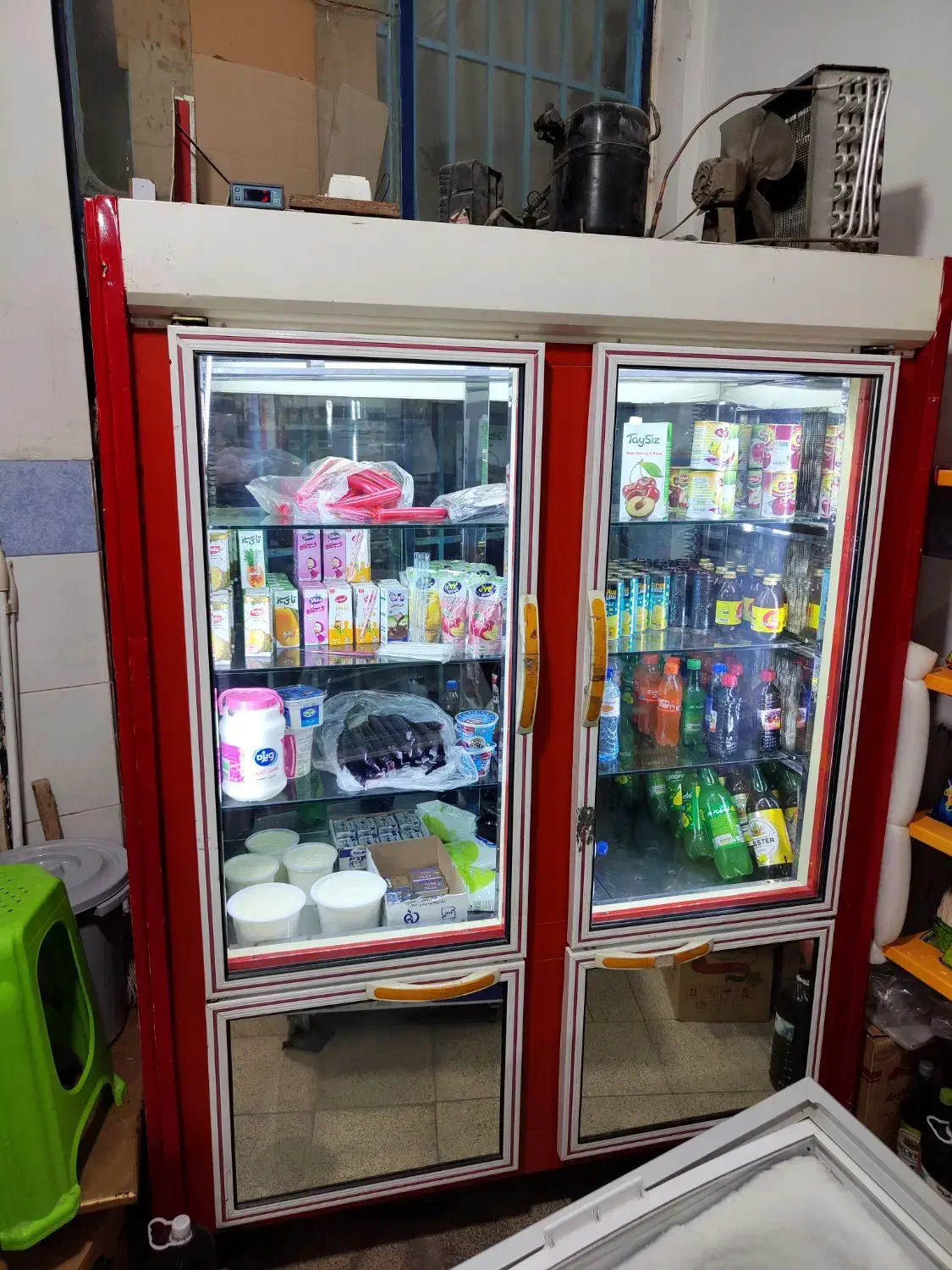 فروش یخچال و فروش اجناس سوپر مارکت|یخچال و فریزر|قم, قلعه کامکار|دیوار