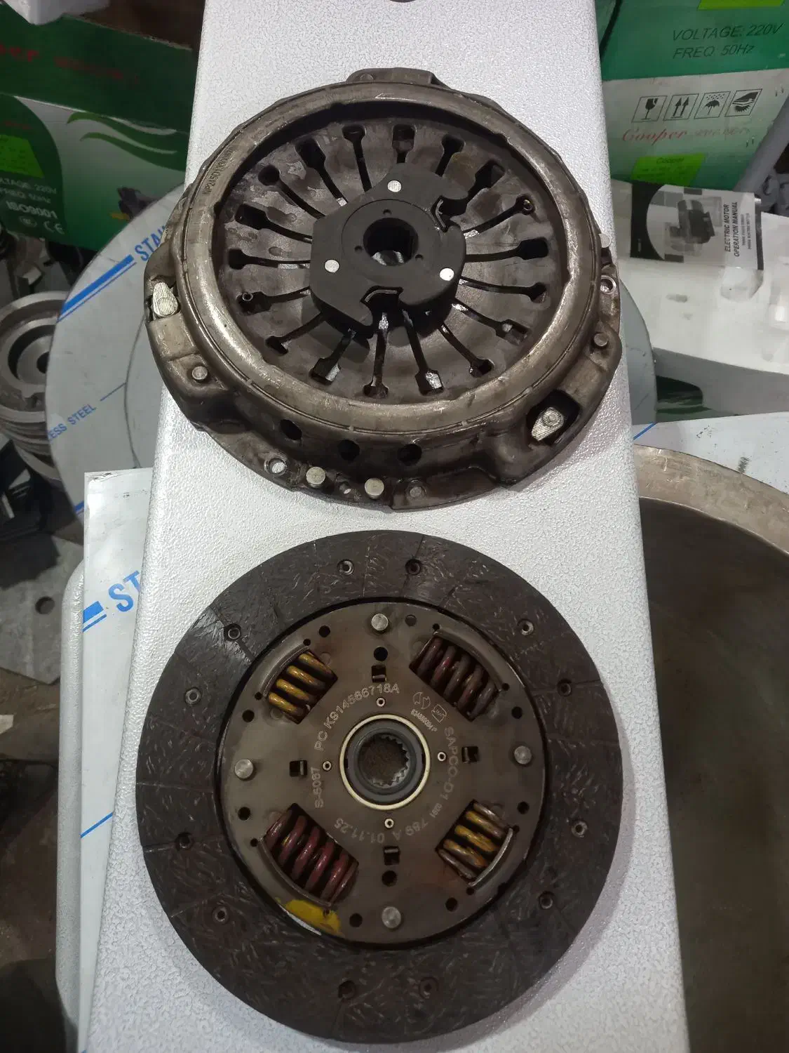 دیسک و صفحه دنا توربو|قطعات یدکی و لوازم جانبی|قم, قلعه کامکار|دیوار