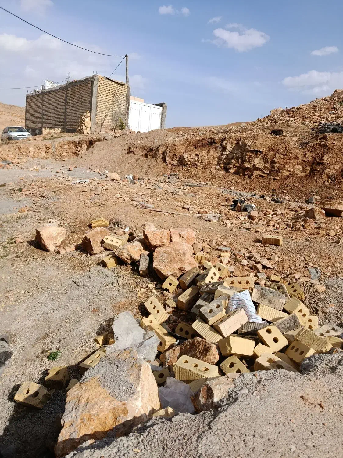 زمین فروشی|فروش زمین و ملک کلنگی|شیراز, شهرک قمشه|دیوار