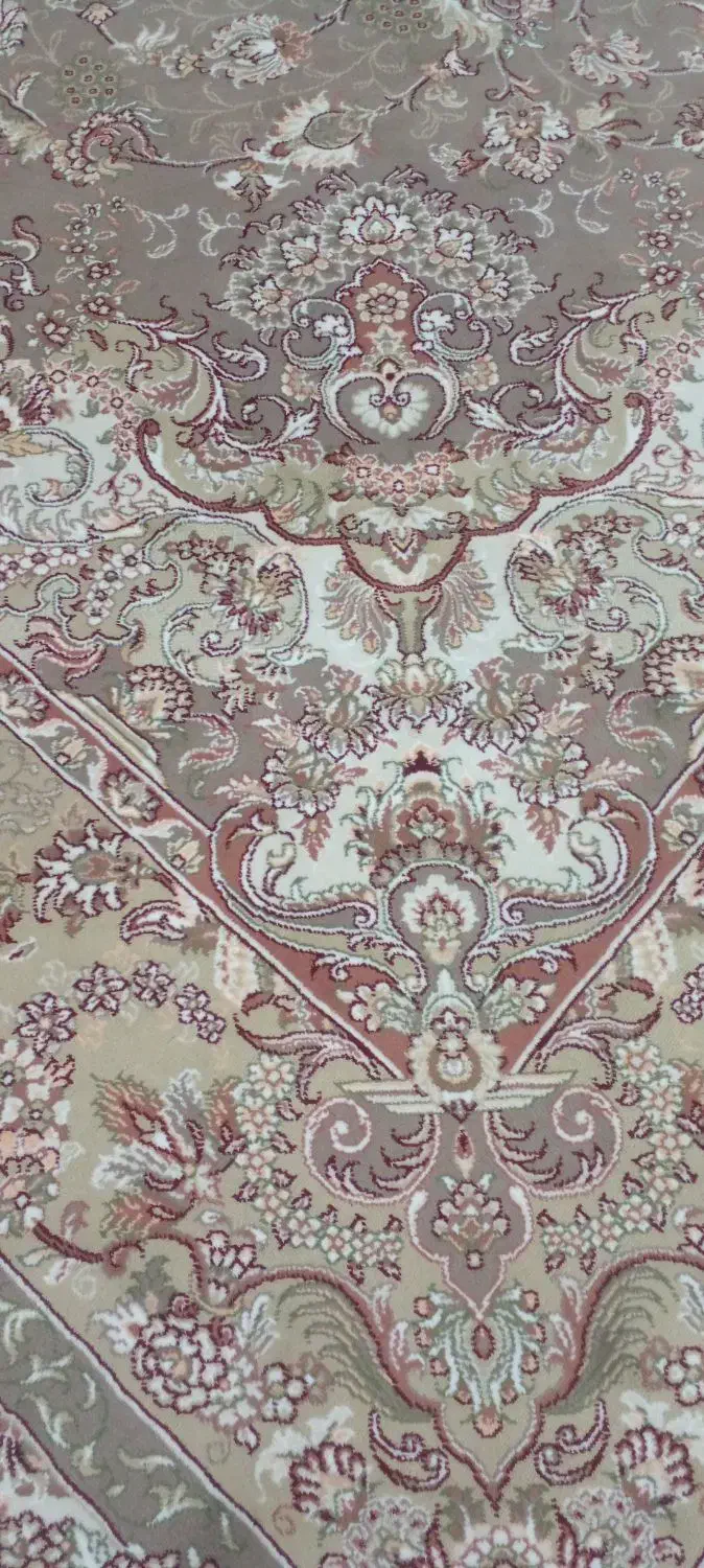 فرش شیش متری زمردمشهدکاملاسالم درحدنو|فرش|زرین دشت (همدان), |دیوار