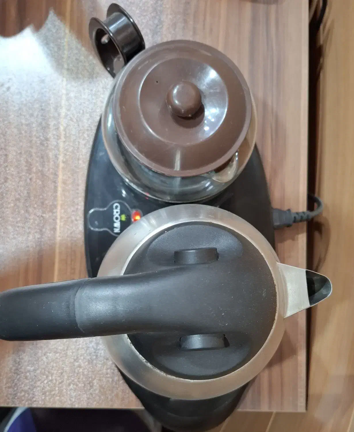 فروش چای ساز کرون|سماور، چایساز، قهوهساز|قم, ژاندارمها|دیوار