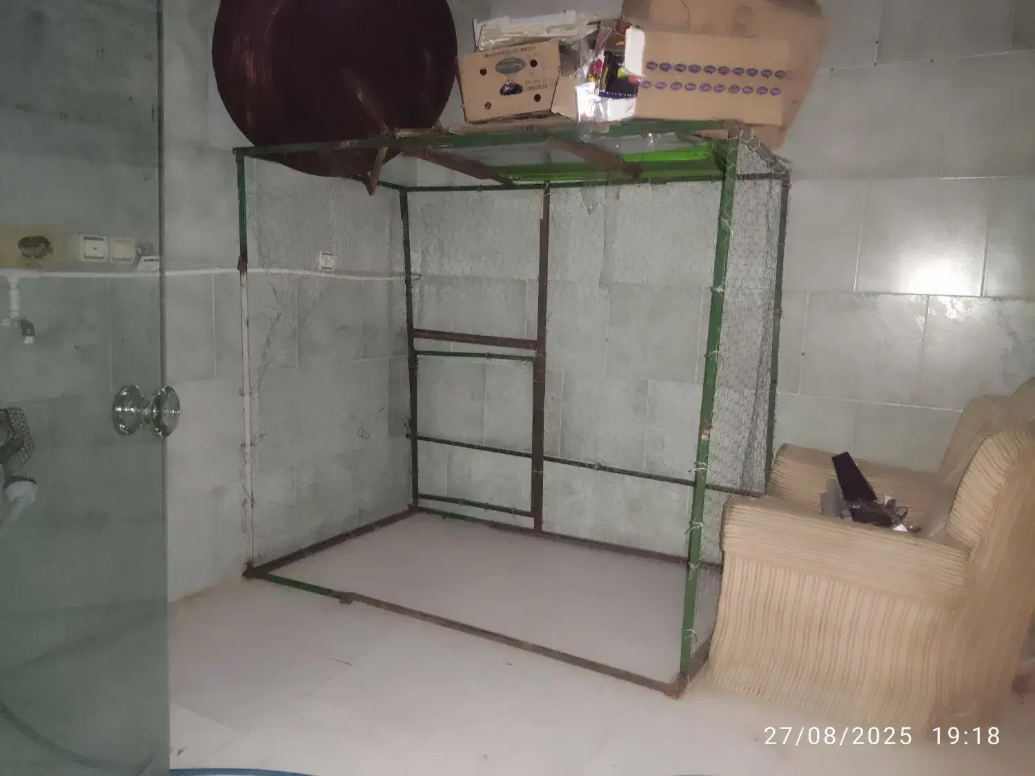 قفس جا کبوتر مرغ خروس|لوازم جانبی حیوانات|کرمانشاه, |دیوار