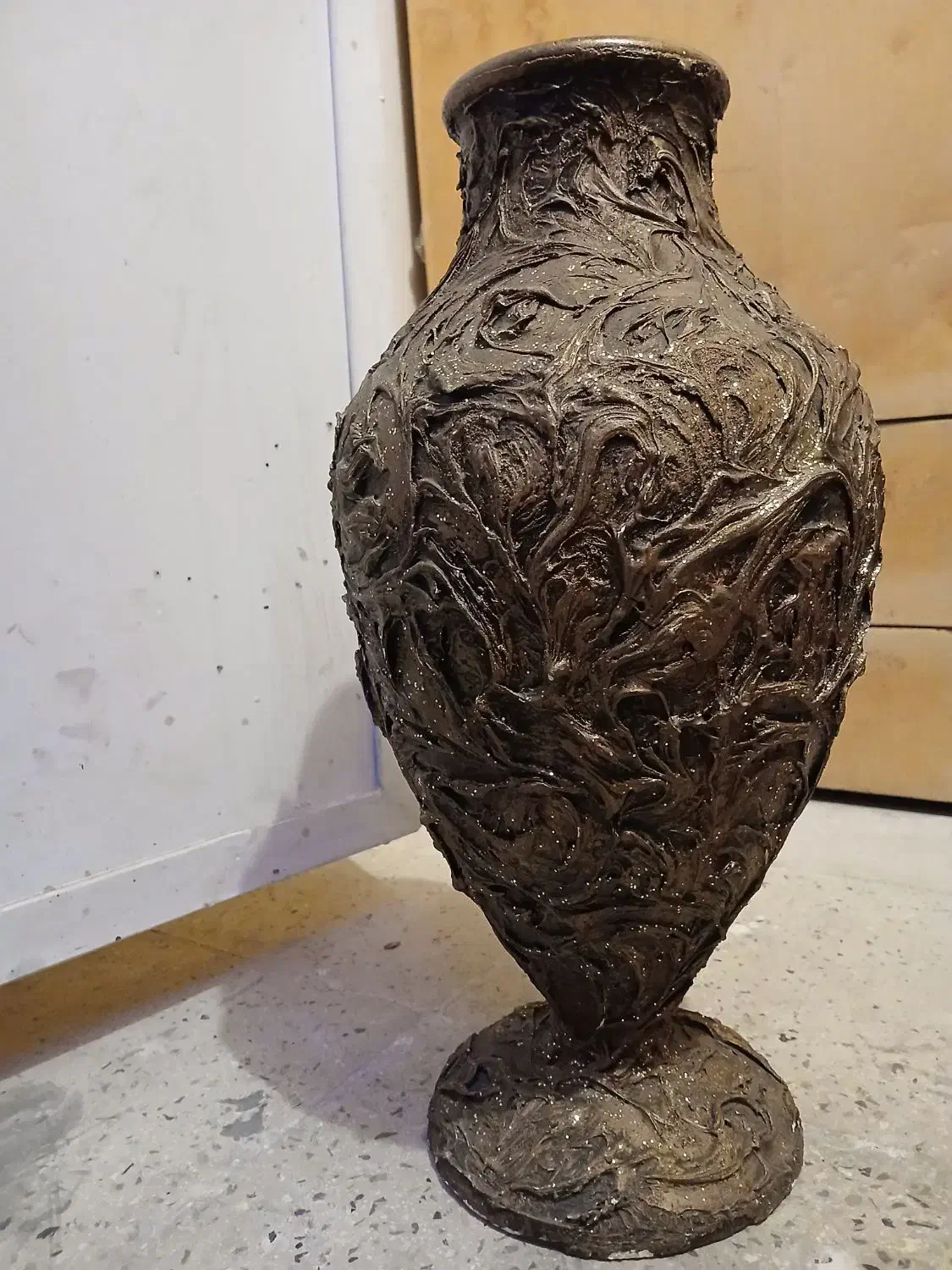 گلدان سفالی|صنایع دستی و سایر لوازم تزئینی|قزوین, |دیوار