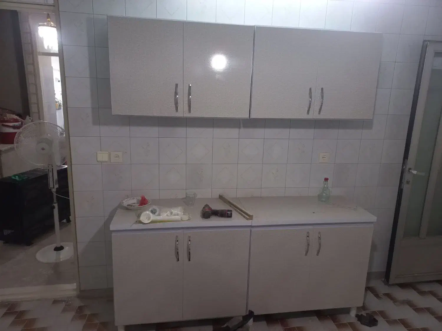 کابینت امیر علی ورق 40درب ام دی اف|مصالح و تجهیزات ساختمان|سمنان, |دیوار