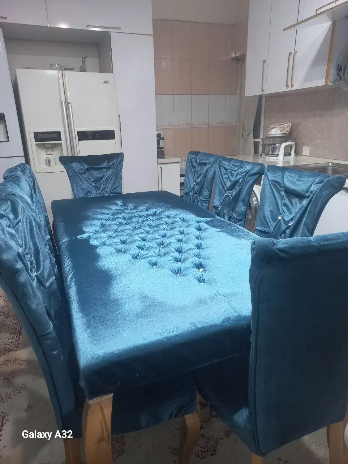 میز ناهار خوری ۸نفره|میز و صندلی غذاخوری|خاوران, |دیوار