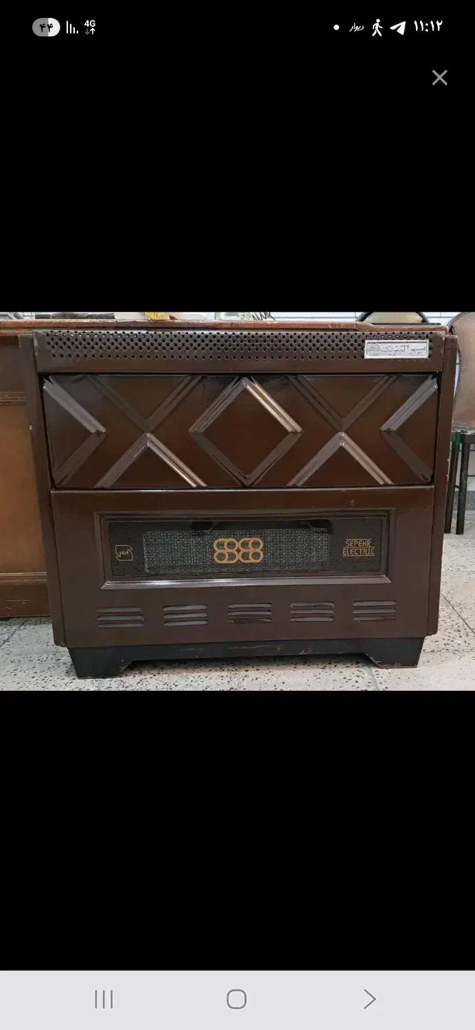 بخاری گازی سپهرالکتریک|بخاری، هیتر، شومینه|اراک, |دیوار