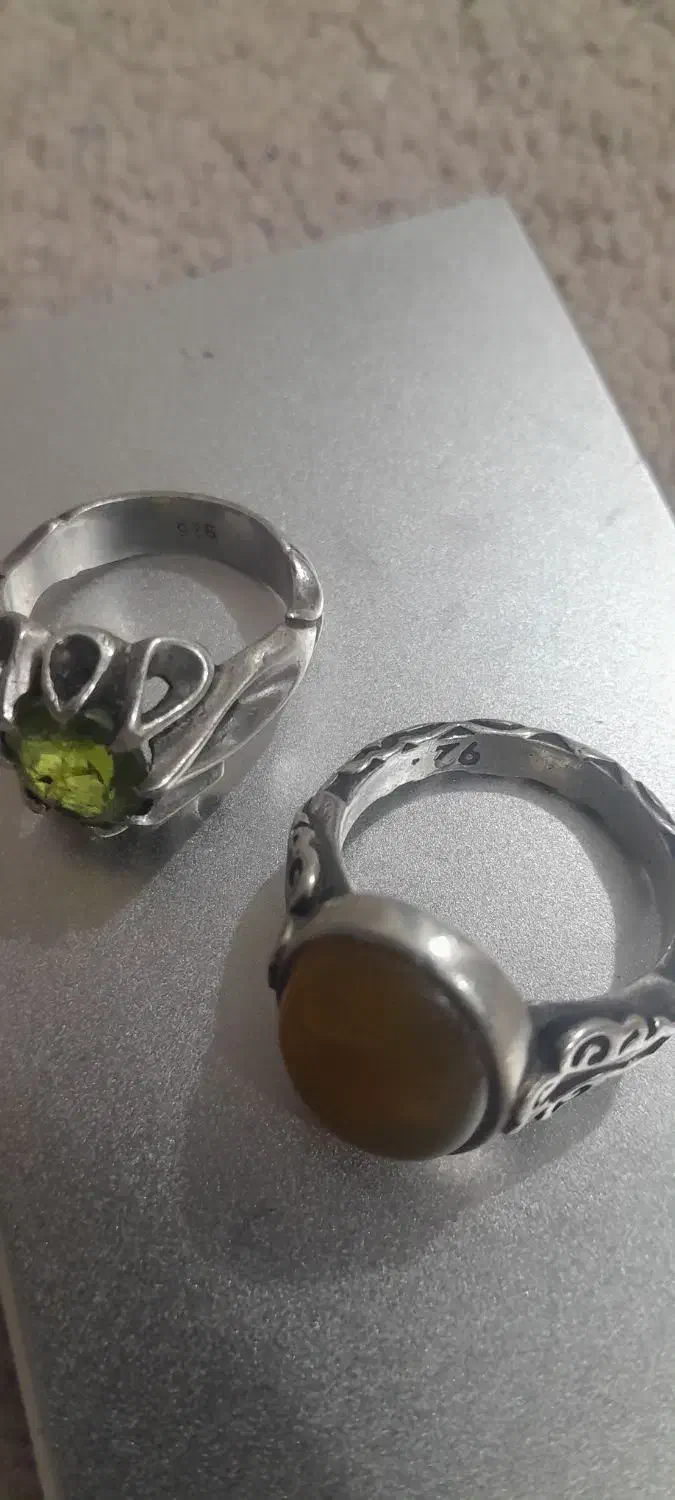 انگشتر نقره۹۲۵|جواهرات|مسجد سلیمان, |دیوار