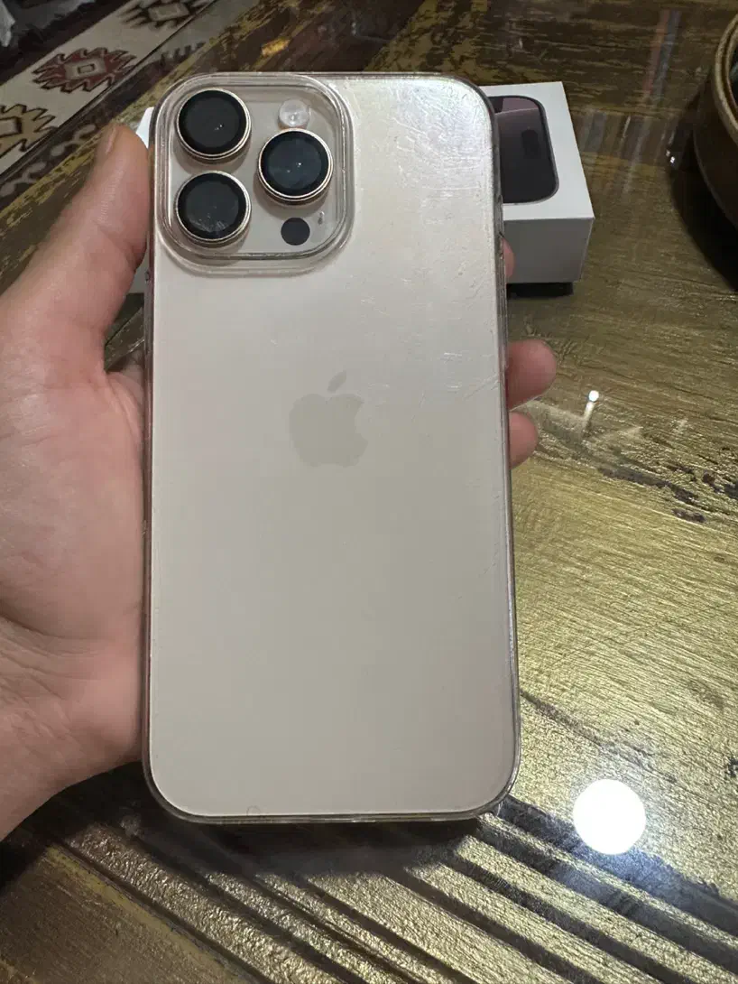 ایفون ۱۶پرومکس ۲۵۶گیگ صحرایی تیتانیوم|موبایل|ورامین, ورامین|دیوار