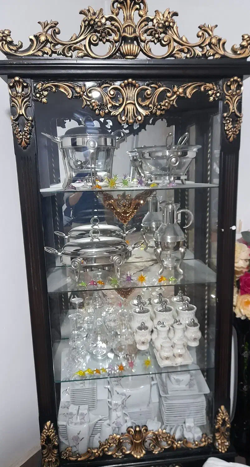 بوفه|بوفه، ویترین، کنسول|کرج, حصارک پایین|دیوار