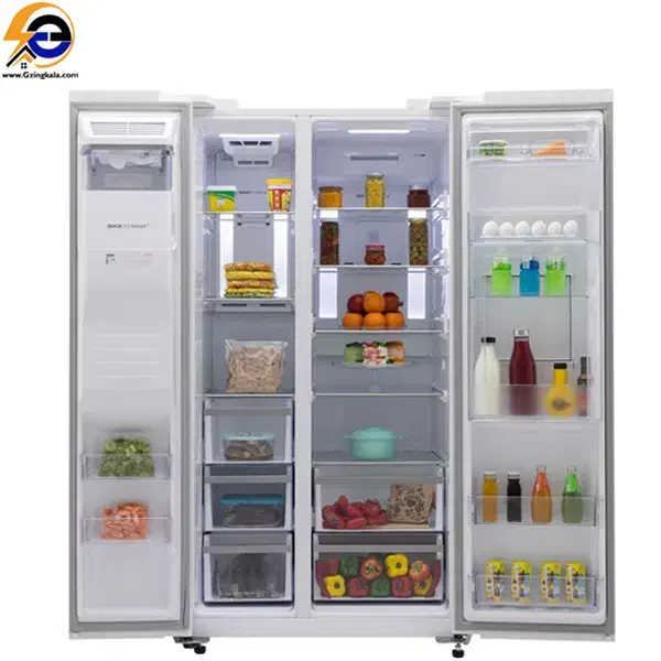 یخچال ساید اسنوا  دارای هوم بار مدل L310|یخچال و فریزر|کرمانشاه, |دیوار