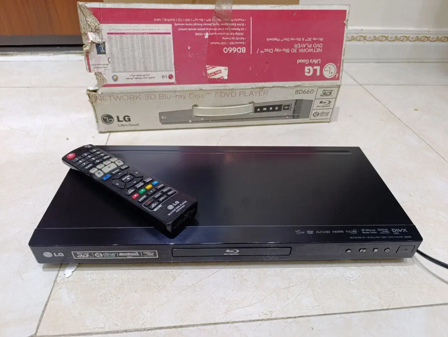دی وی دی . سه بعدی . ال جی dvd LG 3D|پخش‌کننده DVD و ویدیو|ری, اقدسیه|دیوار