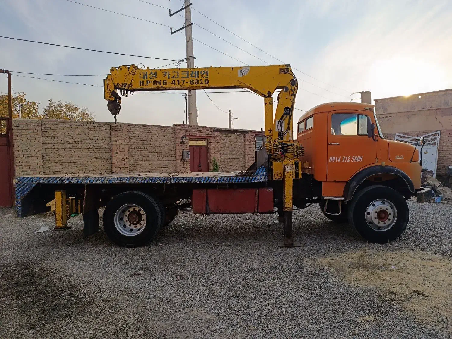 جرثقیل کفیدار بنز1513مدل1353|خودرو سنگین|تهران, ترمینال جنوب|دیوار