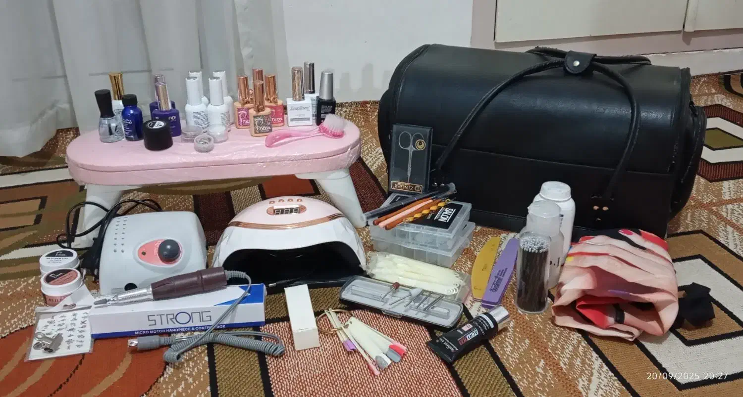 وسایل ناخنکاری|آرایشگاه و سالن‌های زیبایی|بجنورد, |دیوار