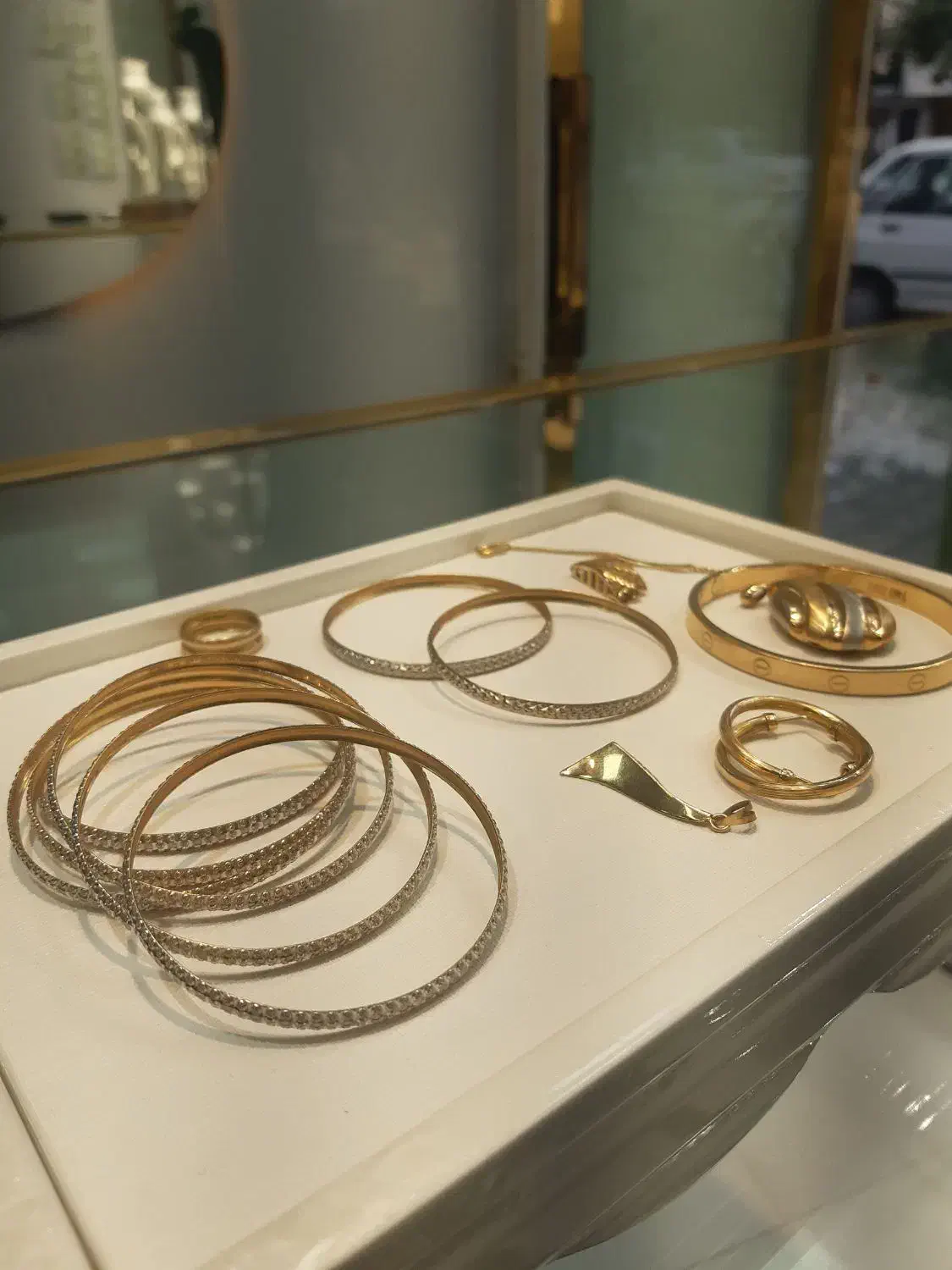 فروش طلا النگو،گوشواره فقط۳درصد|جواهرات|خرمدره, |دیوار