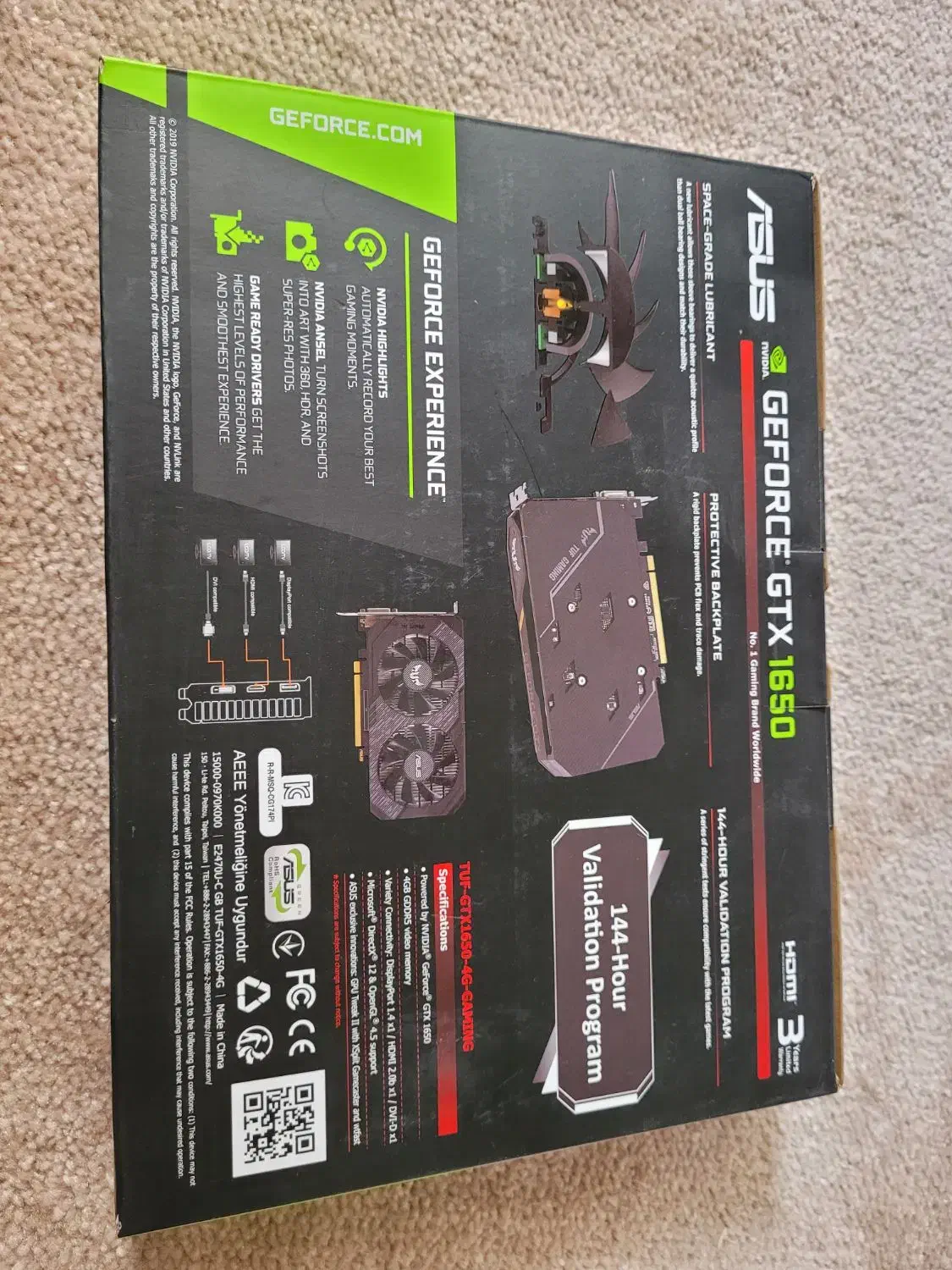 کارت گرافیک 1650|قطعات و لوازم جانبی رایانه|رامهرمز, |دیوار