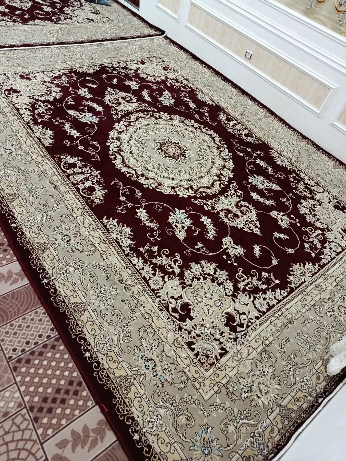 فرش 12متری|فرش|قیدار, |دیوار