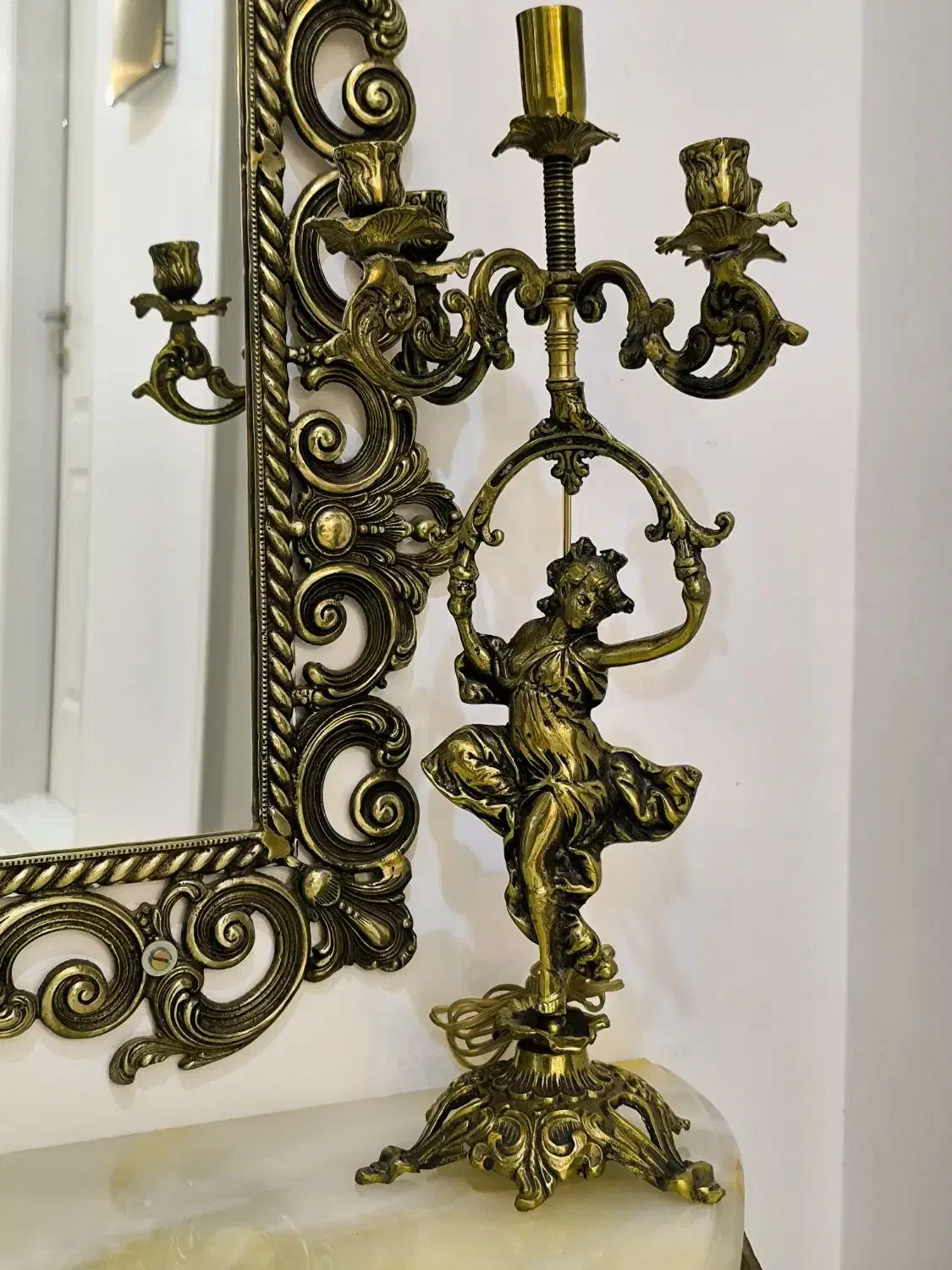 آینه کنسول سلطنتی|بوفه، ویترین، کنسول|ارومیه, |دیوار