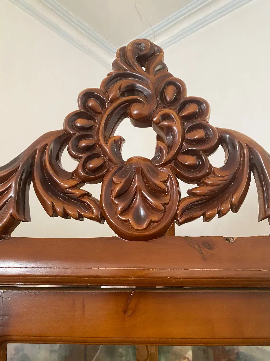 بوفه از جنس چوب گردو|بوفه، ویترین، کنسول|مراغه, |دیوار