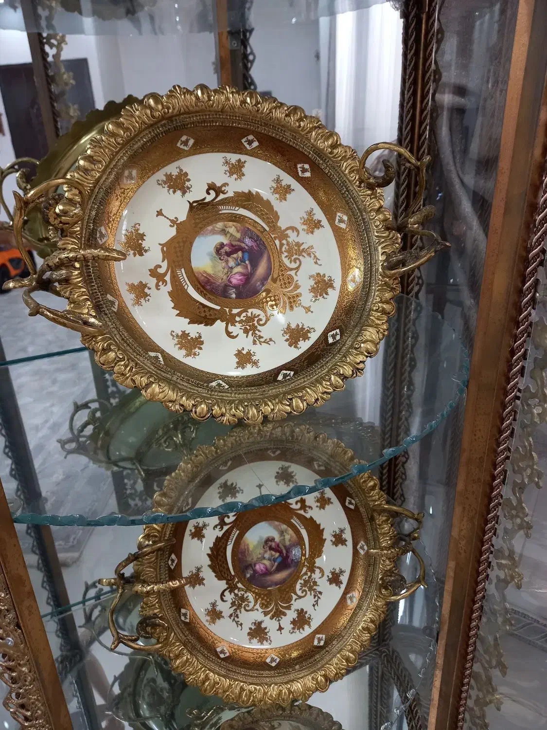 ظرف میوه خوری برنجی نو|ظروف سرو و پذیرایی|قرچک, زیبا شهر|دیوار