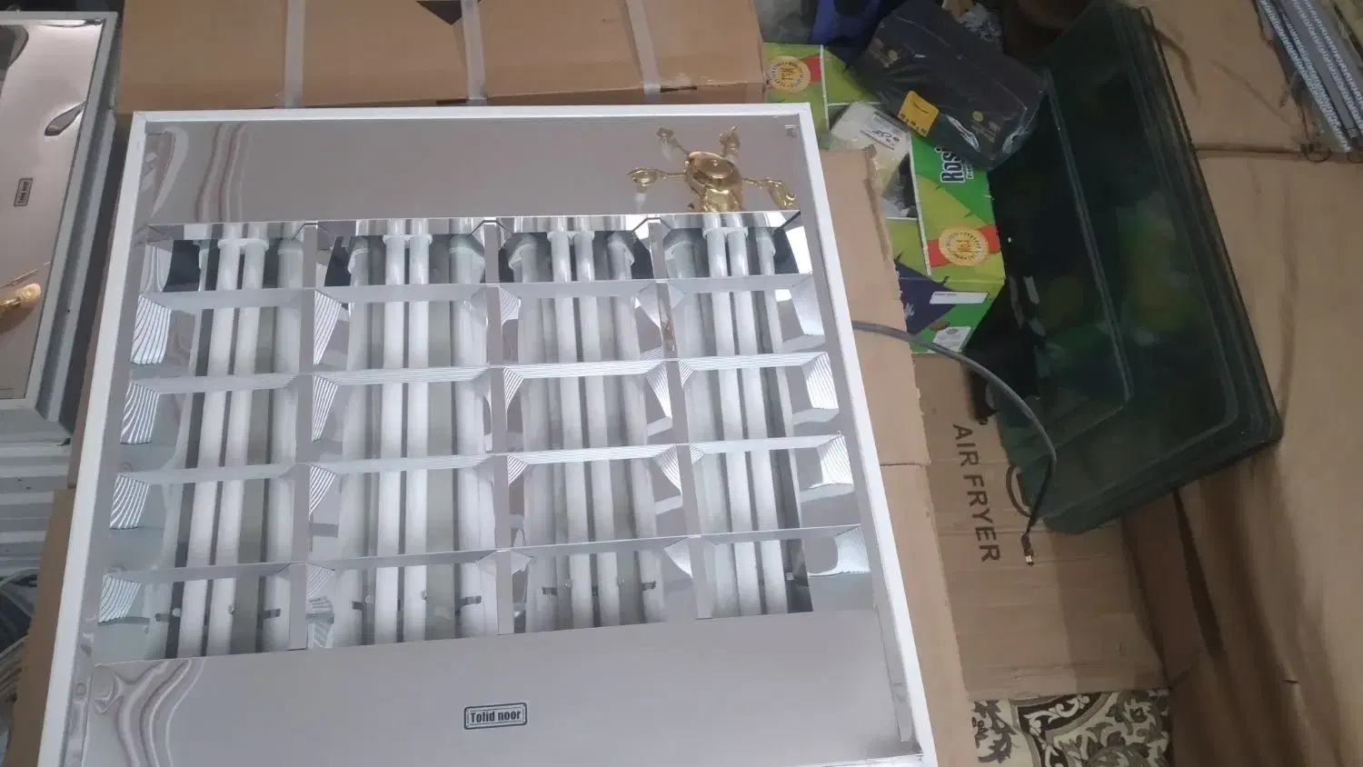 پنل سقفی ۶۰در۶۰ قاب استیل|لامپ و چراغ|شیراز, فاضل|دیوار