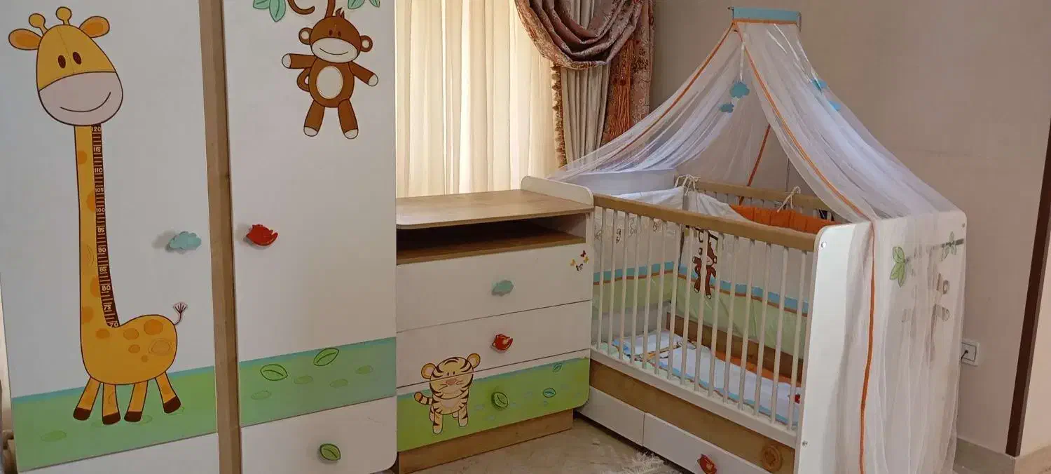 سرویس خواب کودک چیلک|تخت و سرویس خواب|تهران, ازگل|دیوار