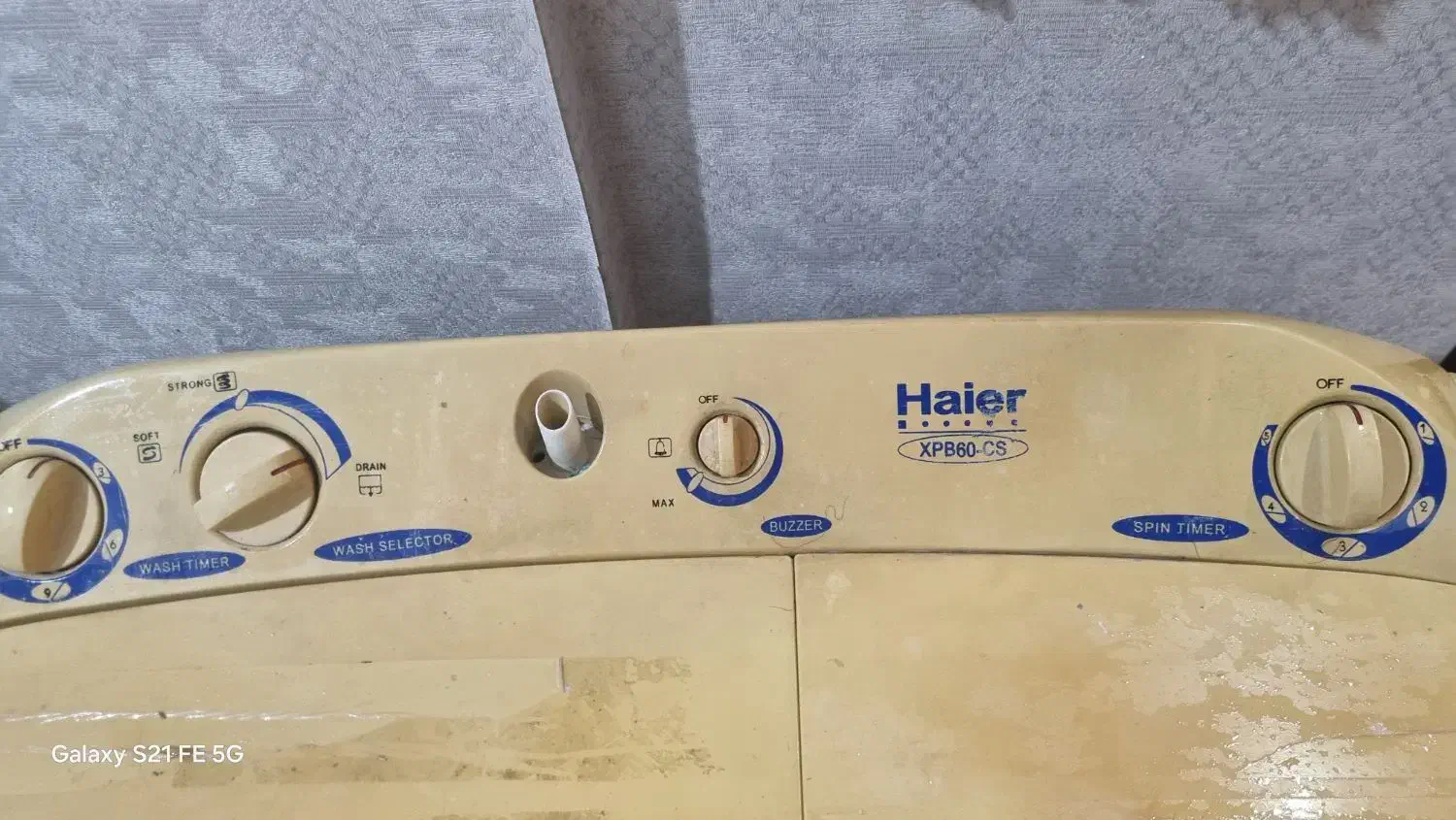 لباسشویی دوقلو هایر|ماشین لباسشویی و خشککن لباس|فولادشهر, C5|دیوار