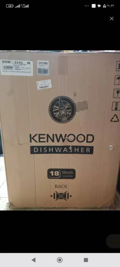 ماشین ظرفشویی کنوود|ماشین ظرفشویی|اصفهان, کوی شهید کشوری|دیوار