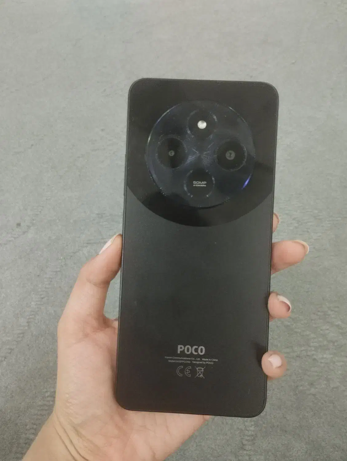 گوشی پوکو C75 بدون تعویضی با لوازم جانبی|موبایل|مشهد, شهید مطهری|دیوار