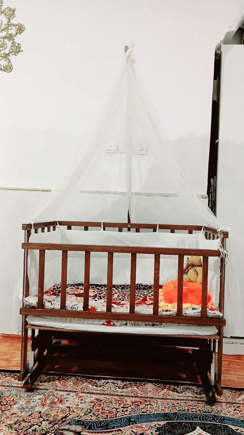 گهواره نوزاد تا ۱ سال|تخت و صندلی بچه|نسیمشهر, |دیوار