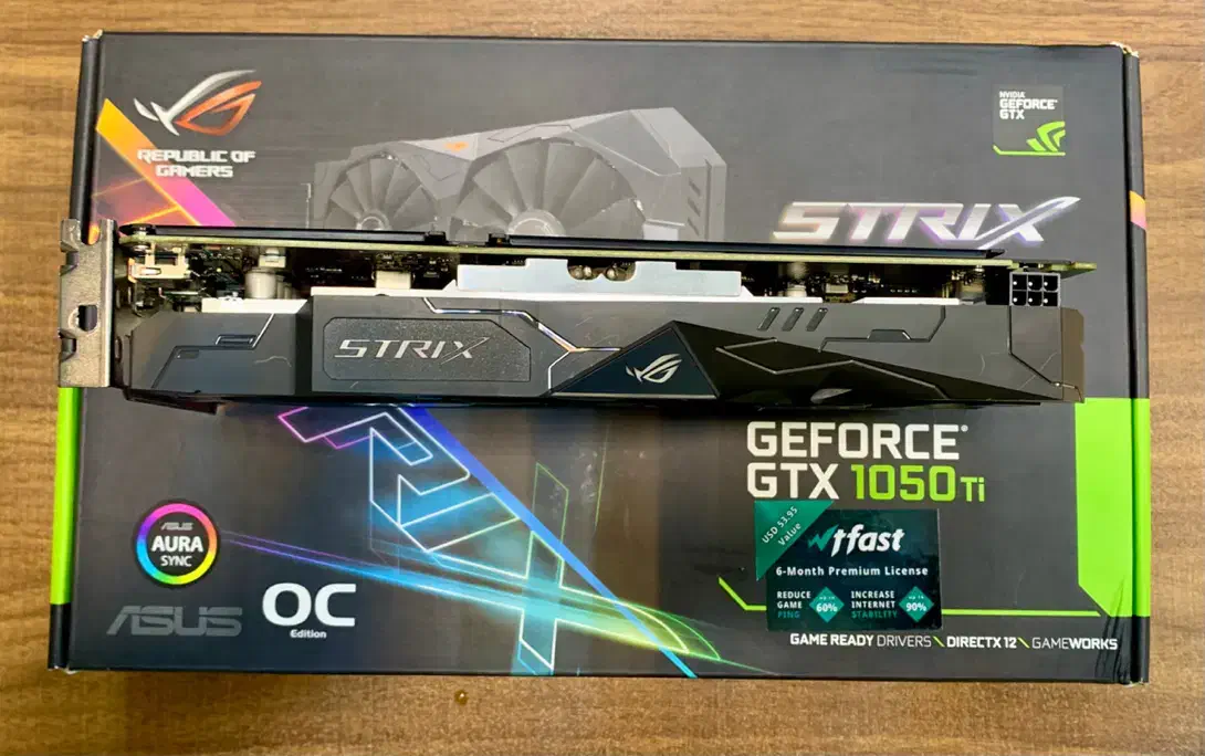 کارت گرافیک GTX 1050 TI ASUS ROG STRIX|قطعات و لوازم جانبی رایانه|مشهد, عامل|دیوار