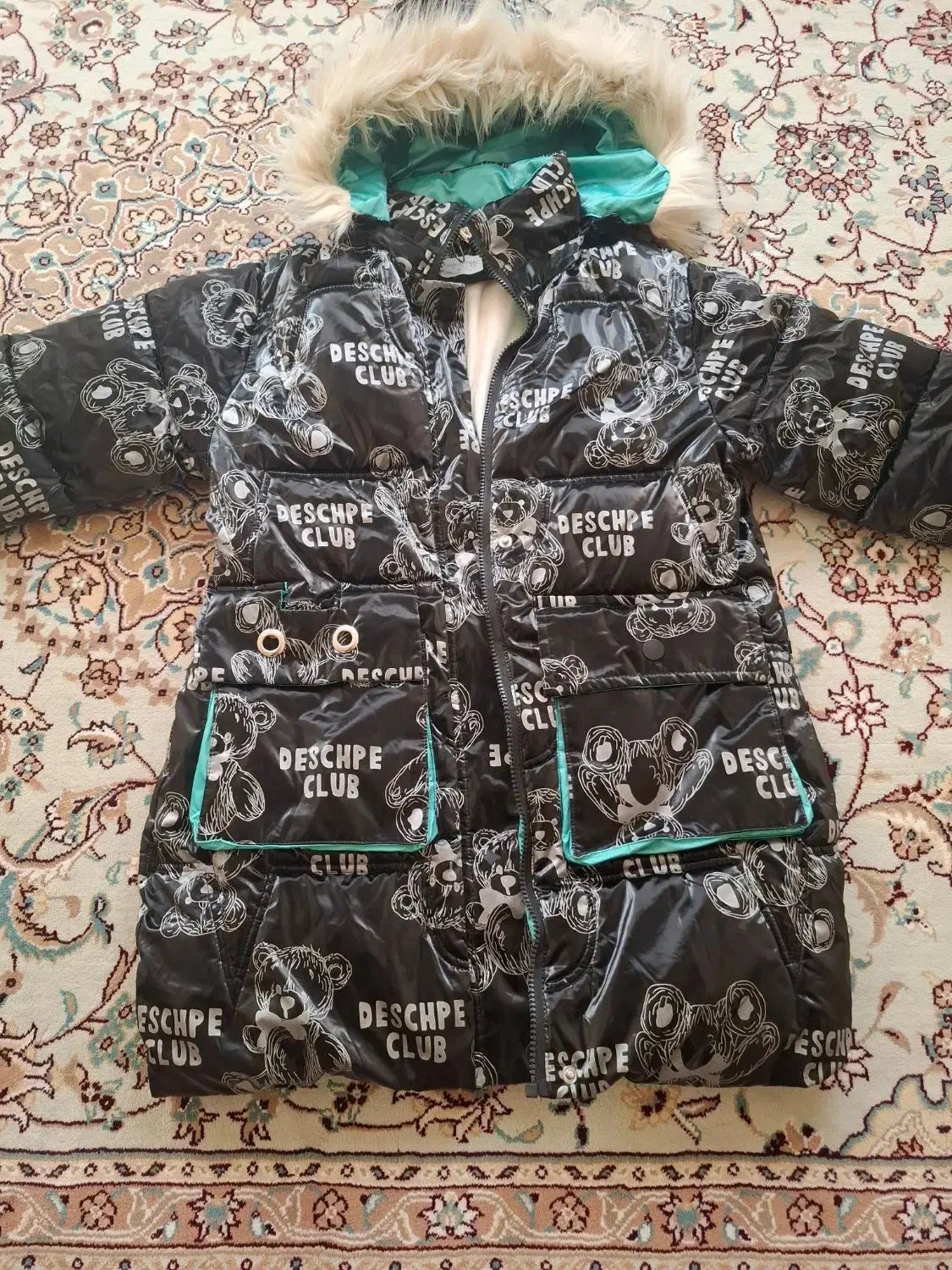 کاپشن دخترانه|کفش و لباس بچه|یزد, |دیوار