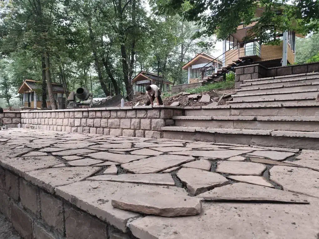 فروش سنگ لاشه و اجرا و نصب سنگ لاشه|خدمات پیشه و مهارت|دماوند, دماوند|دیوار