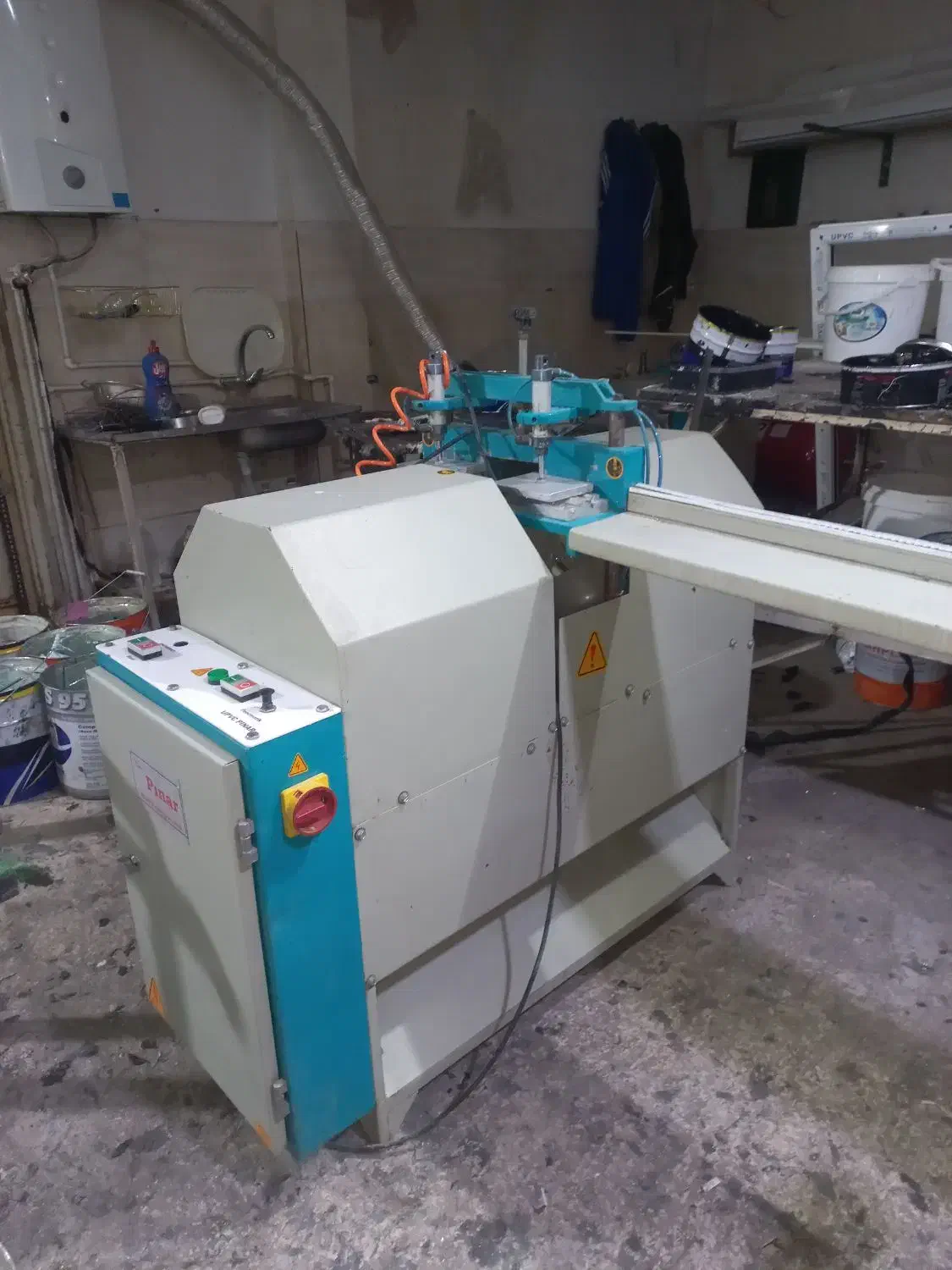 دستگاه ساخت درو پنجره PVC|ماشینآلات صنعتی|اراک, |دیوار