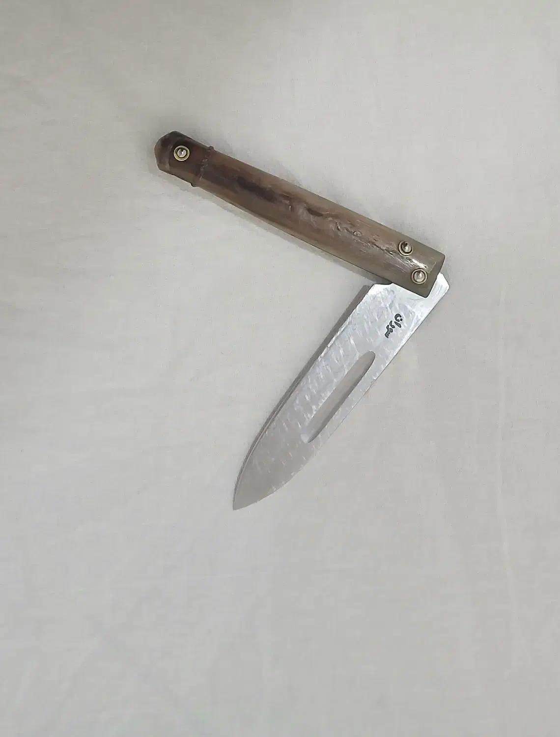 چاقو کلوکسیونی دسته شاخ سوران اصل|کلکسیون اشیاء عتیقه|کرمانشاه, |دیوار