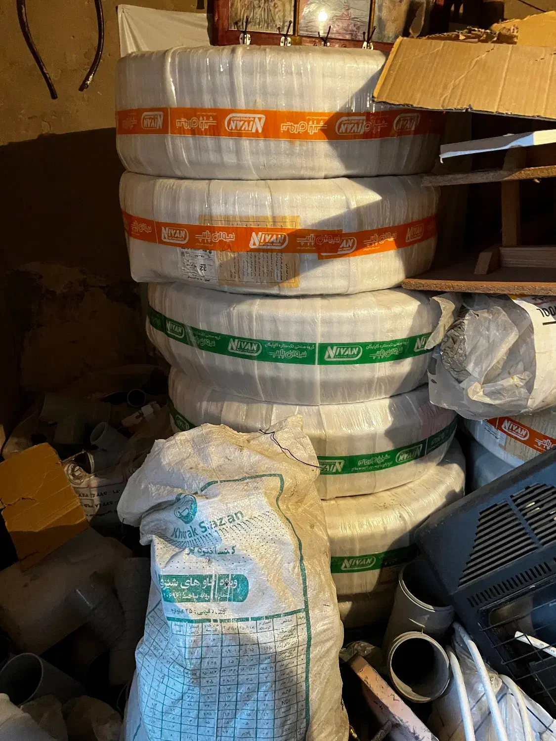 فروش لوله 5 لایه از برند تک ستاره گلپایگان|مصالح و تجهیزات ساختمان|گلپایگان, |دیوار