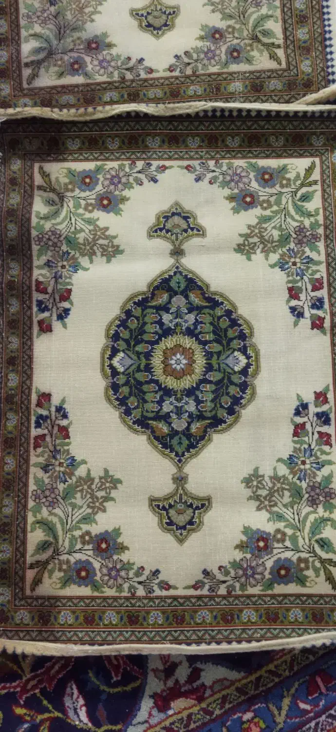 قالیچه پشتی جفت|پشتی|خوانسار, |دیوار