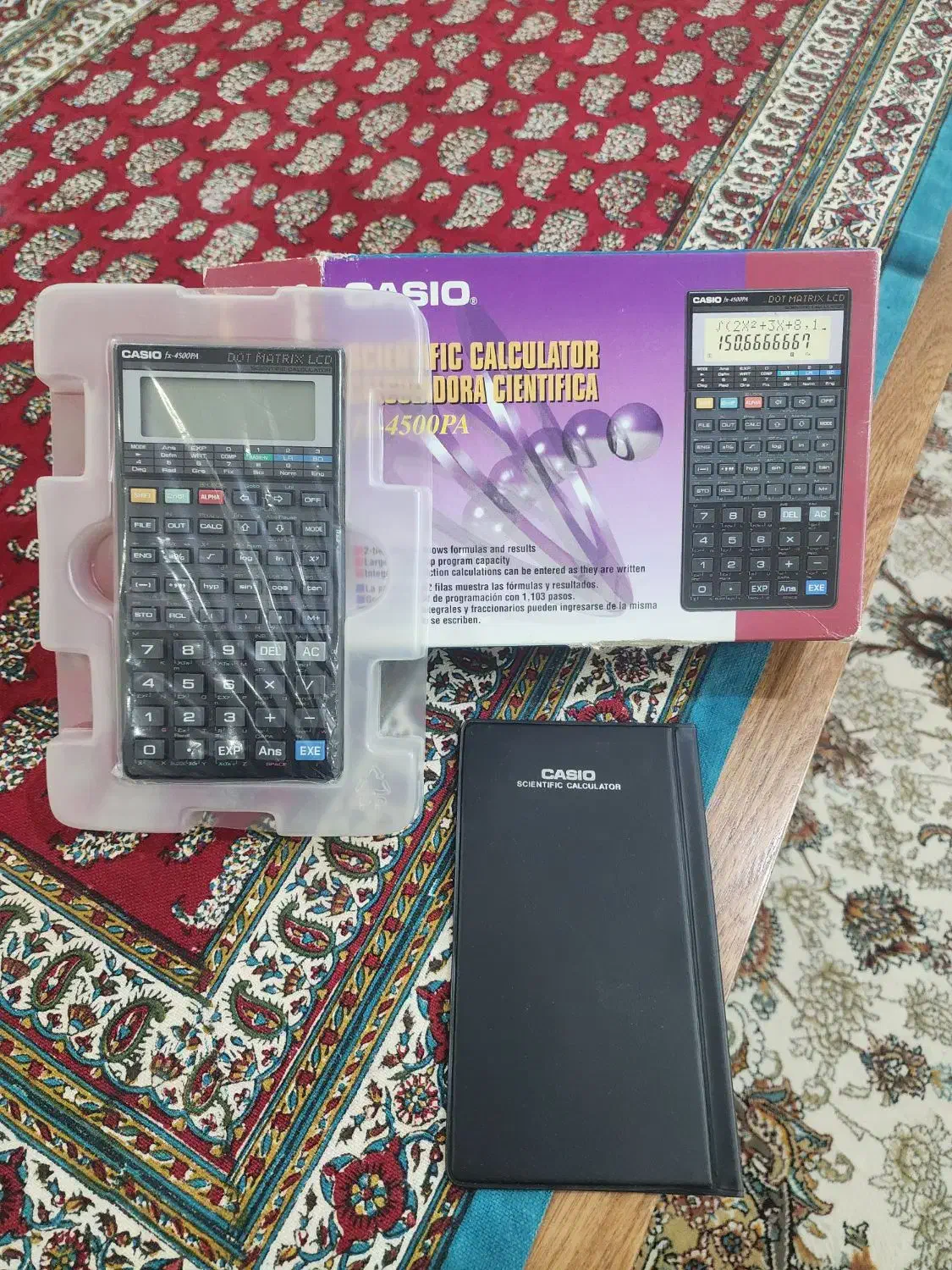 ماشین حساب مهندسی CASIO مدلFX-4500PA|لوازم التحریر|شیروان (خراسان), |دیوار