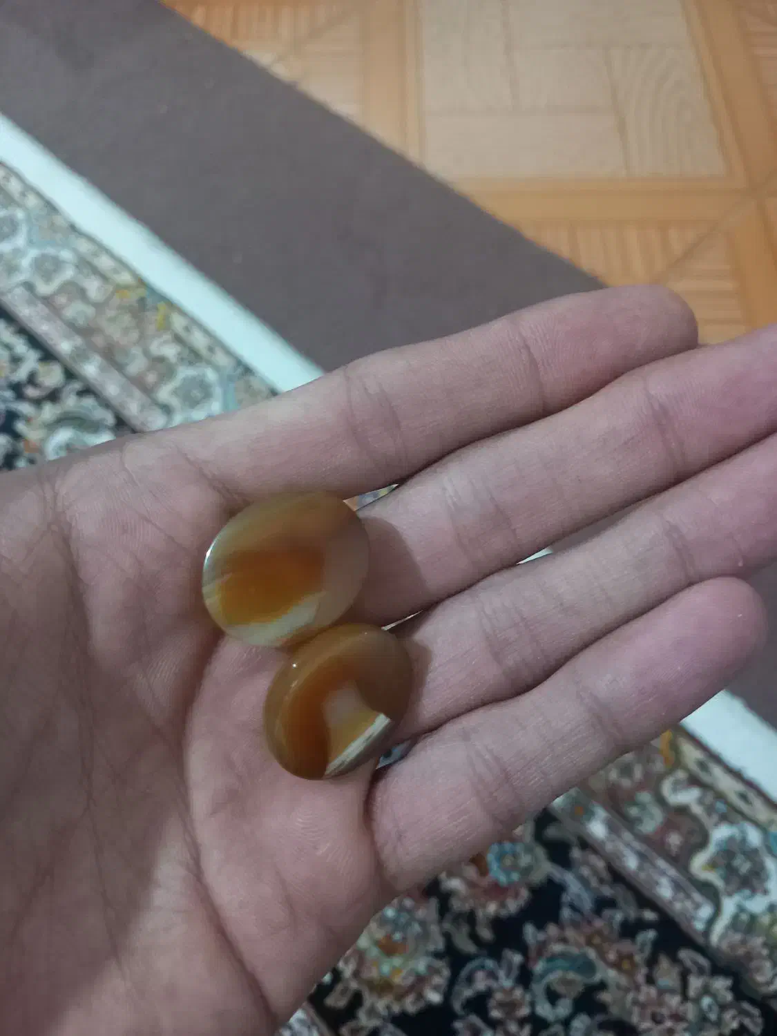 سنگ عقیق خرمایی|جواهرات|تهران, نعمت‌آباد|دیوار