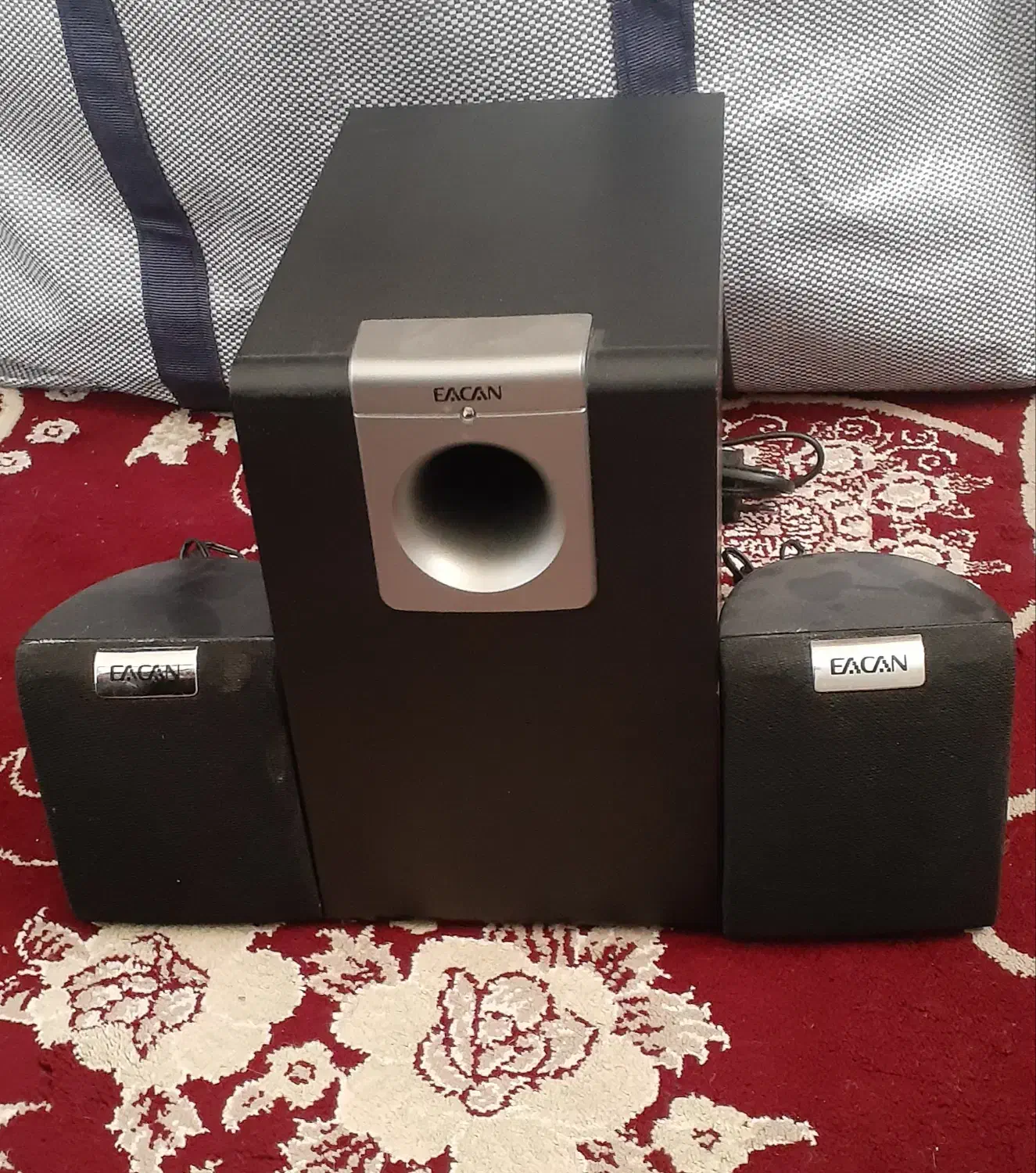 اسپیکر کامپیوتر EACAN در حد نو|قطعات و لوازم جانبی رایانه|شیراز, ده پیاله|دیوار
