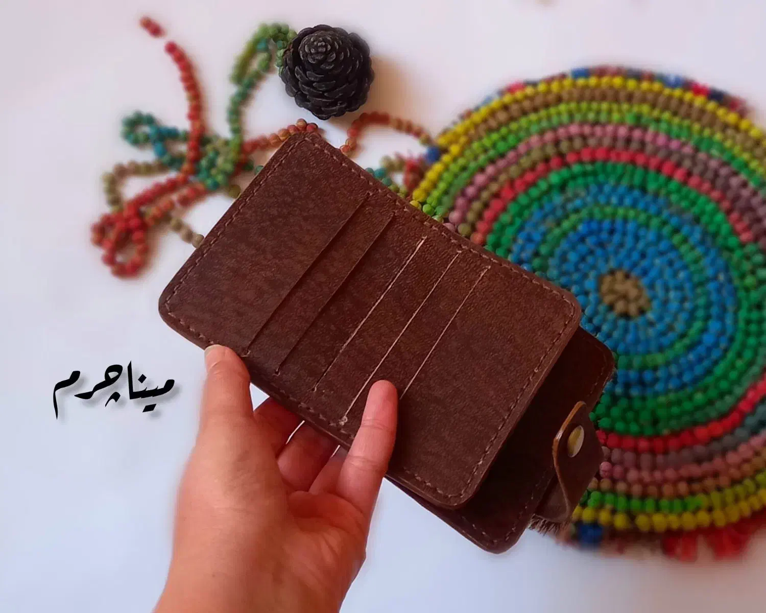 کیف کارت چرم طبیعی کد۲۲۲۲|کیف، کفش، کمربند|ارسنجان, |دیوار