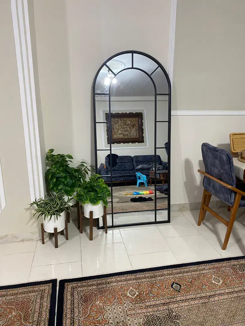 قاب اینه قدی پنجره ای فلزی|آینه|چابهار, |دیوار