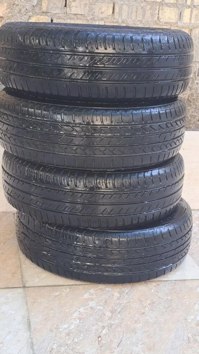 چهار حلقه لاستیک پژو پارس 80 درصد|قطعات یدکی و لوازم جانبی|سوسنگرد, |دیوار