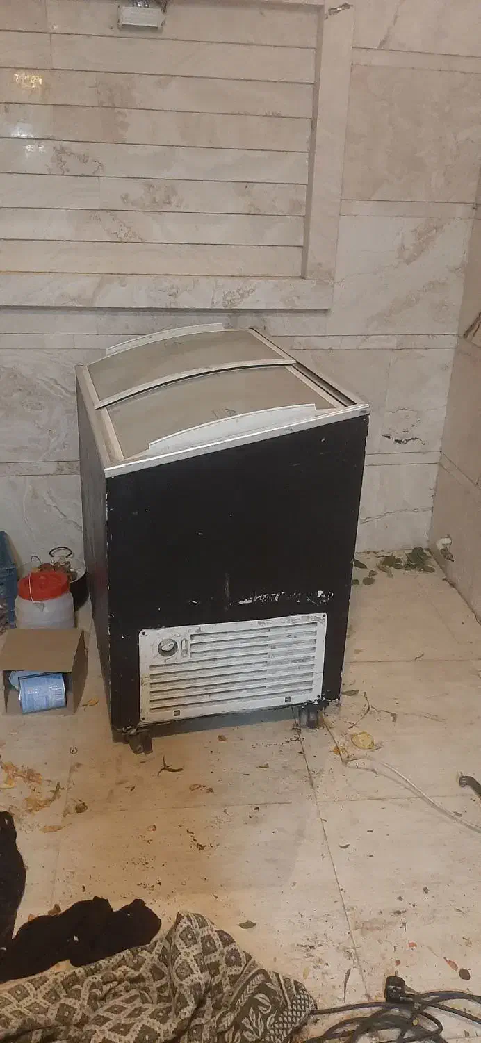 یخچال فریزر شیشه ای کم مصرف|یخچال و فریزر|صوفیان, |دیوار